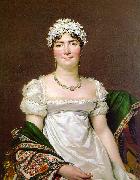 Jacques-Louis  David Portrait of Countess Daru oil on canvas